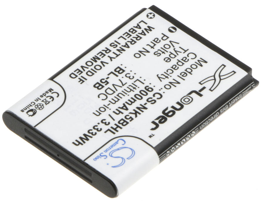 Nokia 2610 3220 3230 5070 5140 5140i 5200 5300 5300 XpressMusic 5320 XpressMusic 5500 5500 Sport 6020 6021 606 900mAh Mobile Phone Replacement Battery-2