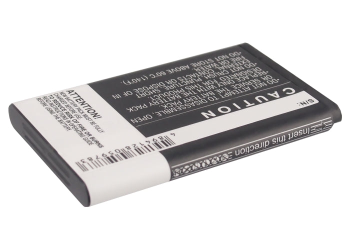 Zikom Z650 Z660 Z710 Black Barcode 1200mAh Replacement Battery-3