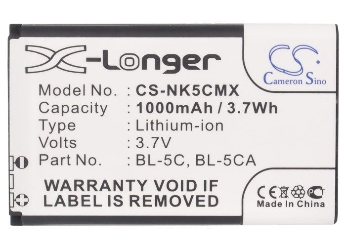 Soundmaster TR150WS 1000mAh Speaker Replacement Battery-5