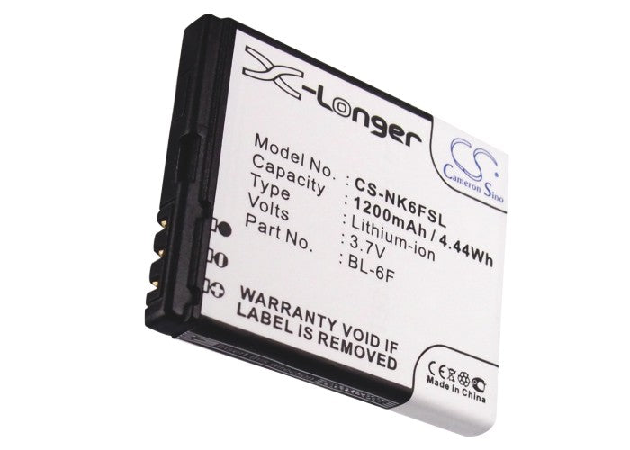 Nokia N78 N79 N95 8GB Mobile Phone Replacement Battery-5