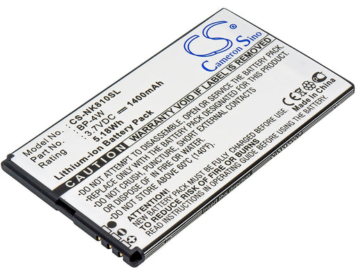 Nokia Lumia 810 Lumia 822 1400mAh Replacement Battery-main