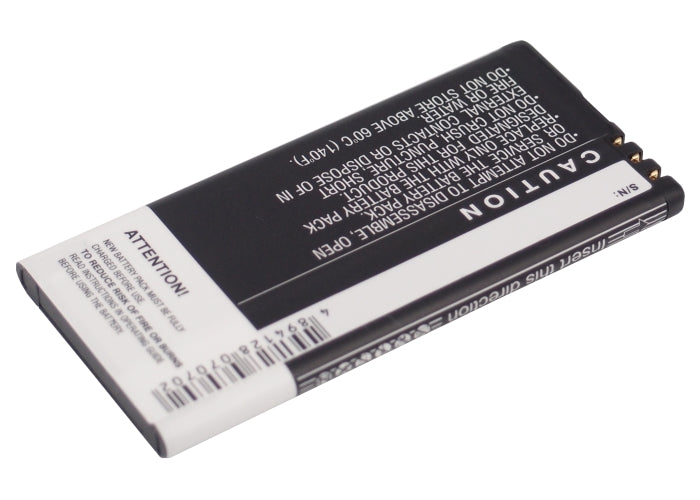 Nokia Arrow Lumia 820 Lumia 820.2 Lumia 825 1650mAh Mobile Phone Replacement Battery-3