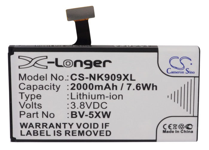 Nokia Lumia 1020 Lumia 909 Mobile Phone Replacement Battery-5