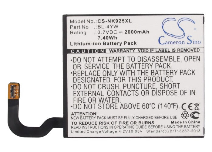 Microsoft Lumia 925 Lumia 925.2 Lumia 925T Mobile Phone Replacement Battery-5