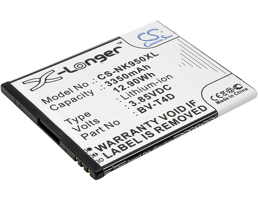 Nokia Cityman Lumia 950 XL Lumia 950 XL Du 3350mAh Replacement Battery-main