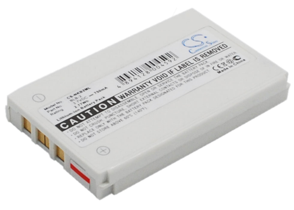 Mustek 0 HD7000 2 DV920 DC300 DC500 DC500T DC-500T DC600 DV500 DV505 DV800 DV900 HDC505 HDC-505 750mAh GPS Replacement Battery-2