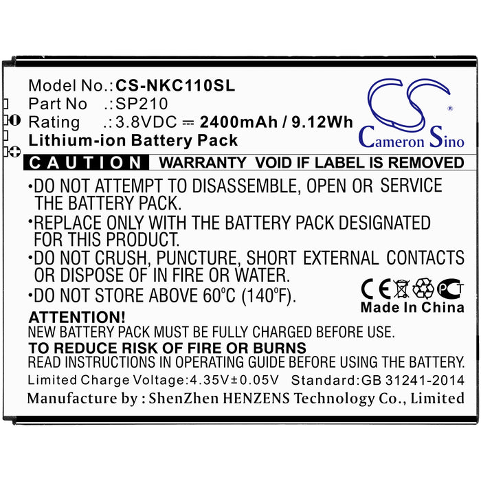 Nokia C1 Plus Mobile Phone Replacement Battery-3