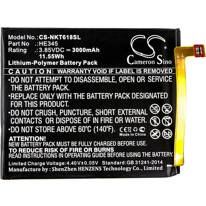 Nokia 6 2018 6 2nd Nokia 6 2nd Mobile Phone Replacement Battery-3