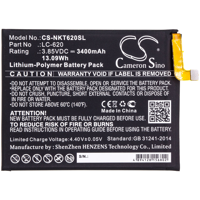 Nokia 6.2 Mobile Phone Replacement Battery-3