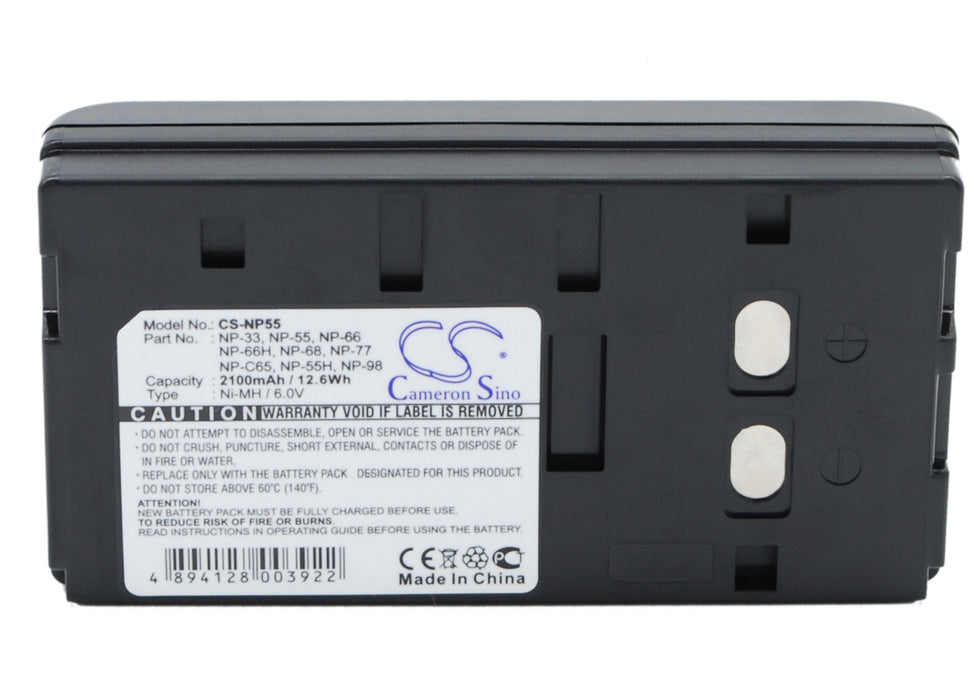 Magnavox CVL-345 CVl-610 CVL-612 CVL-620 CV Camera Replacement Battery-main