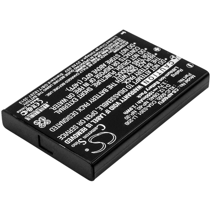 Zennox V5000 Camera Replacement Battery-2