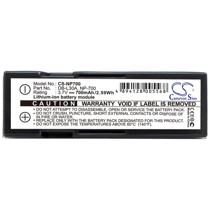 Sanyo Xacti VPC-A5 Camera Replacement Battery-5