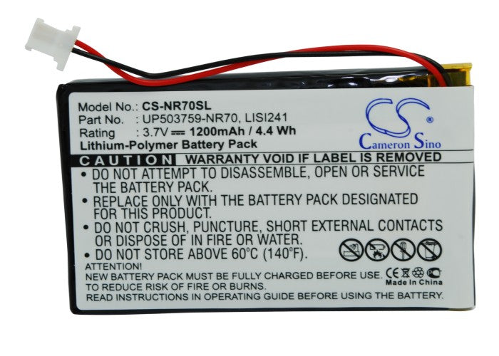 Sony Clie PEG-NR60 Clie PEG-NR60V Clie PEG-NR70 Clie PEG-NR70V Clie PEG-NR70VL Clie PEG-NX60 Clie PEG-NX70 Clie PEG-NX73V Clie PDA Replacement Battery-5