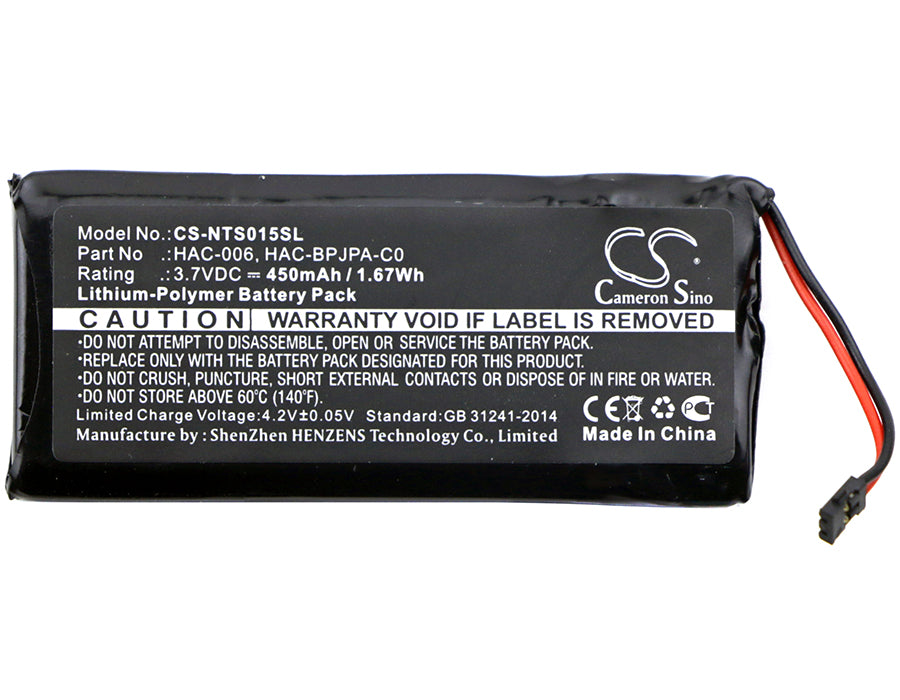Nintendo HAC-015 HAC-016 HAC-A-JCL-C0 HAC-A-JCR-C0 Switch Controller 450mAh Game Replacement Battery-3