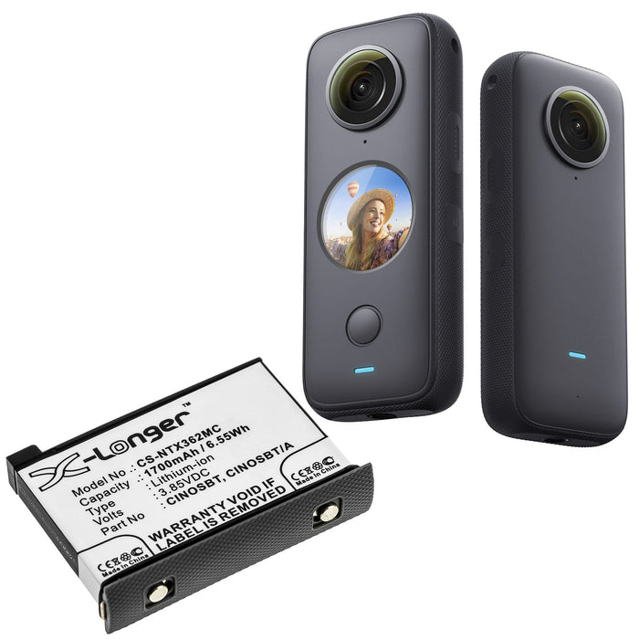 Insta360 One X2 Camera Replacement Battery-4