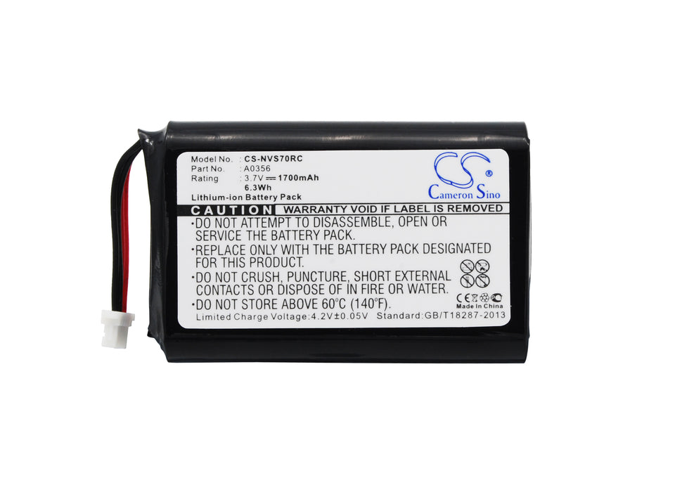 Nevo S70 Remote Control Replacement Battery-5