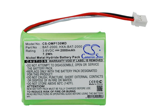 Omron HBP-1300 HBP-1300 blood pressure monito Replacement Battery-main