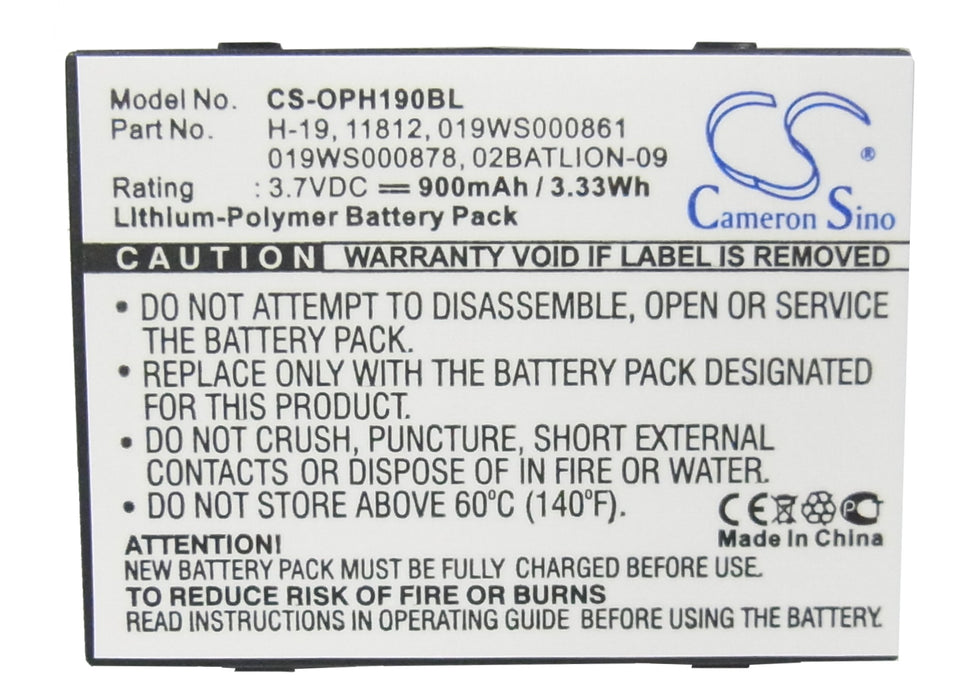 Opticon H16 H-16 H-16A H-16B H19 H-19 H19A H-19a H Replacement Battery-5