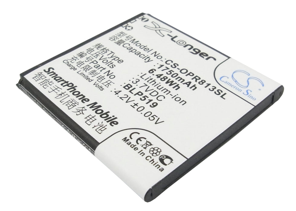 Oppo 701T R813T R817 R817T R823 U701 U701T Ulike Replacement Battery-main