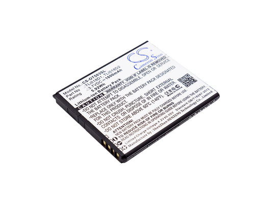 Alcatel One Touch Link Y858  Black Hotspot 1600mAh Replacement Battery-main