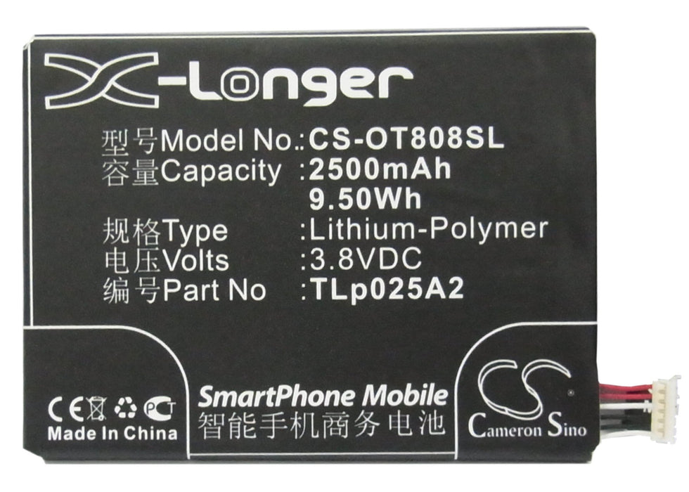 Infocus M512 2500mAh Mobile Phone Replacement Battery-5