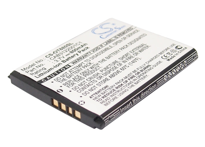 TCL E330 T36 800mAh Replacement Battery-main