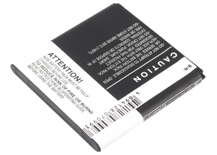 TCL A980 A986 D662 S500 S600 1650mAh Mobile Phone Replacement Battery-4