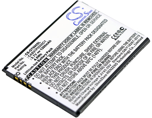 TCL A919 A966 A990 C990 I908 1300mAh Replacement Battery-main
