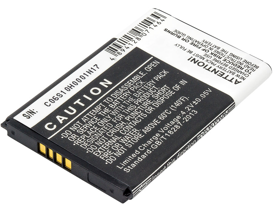 TCL A860 A968 A998 U980 W989 1750mAh Mobile Phone Replacement Battery-3