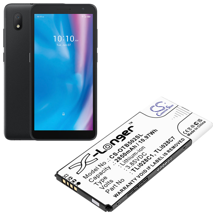 Alcatel 9048S Tab 8 Mobile Phone Replacement Battery-4