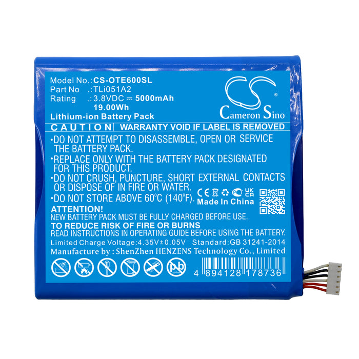 Alcatel EE60 EE60 4G One Touch Link Y854 Y854VB Hotspot Replacement Battery