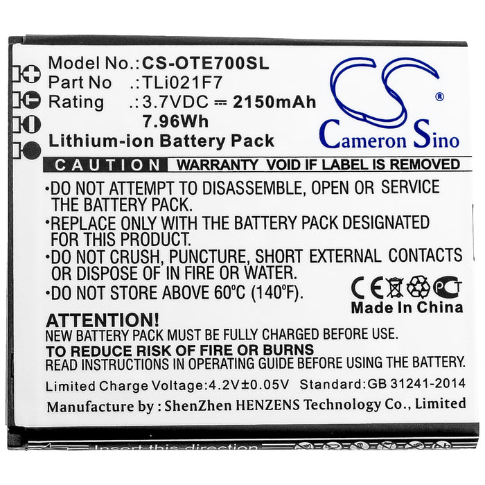 Alcatel EE70 EE70VB Hotspot Replacement Battery-3