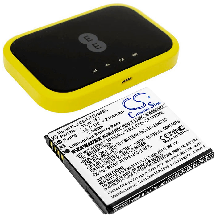 Alcatel EE70 EE70VB Hotspot Replacement Battery-4