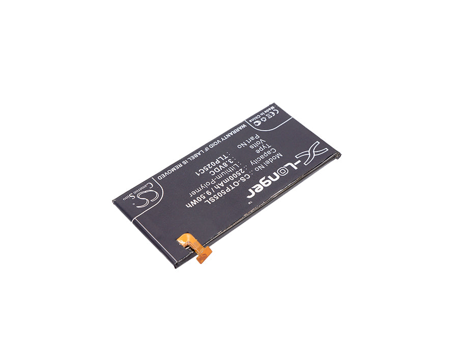 Alcatel One Touch Allure One Touch Fierce 4 One Touch Idol 3 5.5 One Touch Pop 4 Plus One Touch Pop 4+ OT-505 2500mAh Mobile Phone Replacement Battery-2