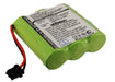 Panasonic KX-TG210 KX-TG210ALB KX-TG210B KX-TG2397 Replacement Battery-main