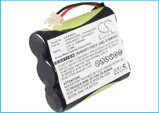 Panasonic P-P502 TYPE 10 Replacement Battery-main