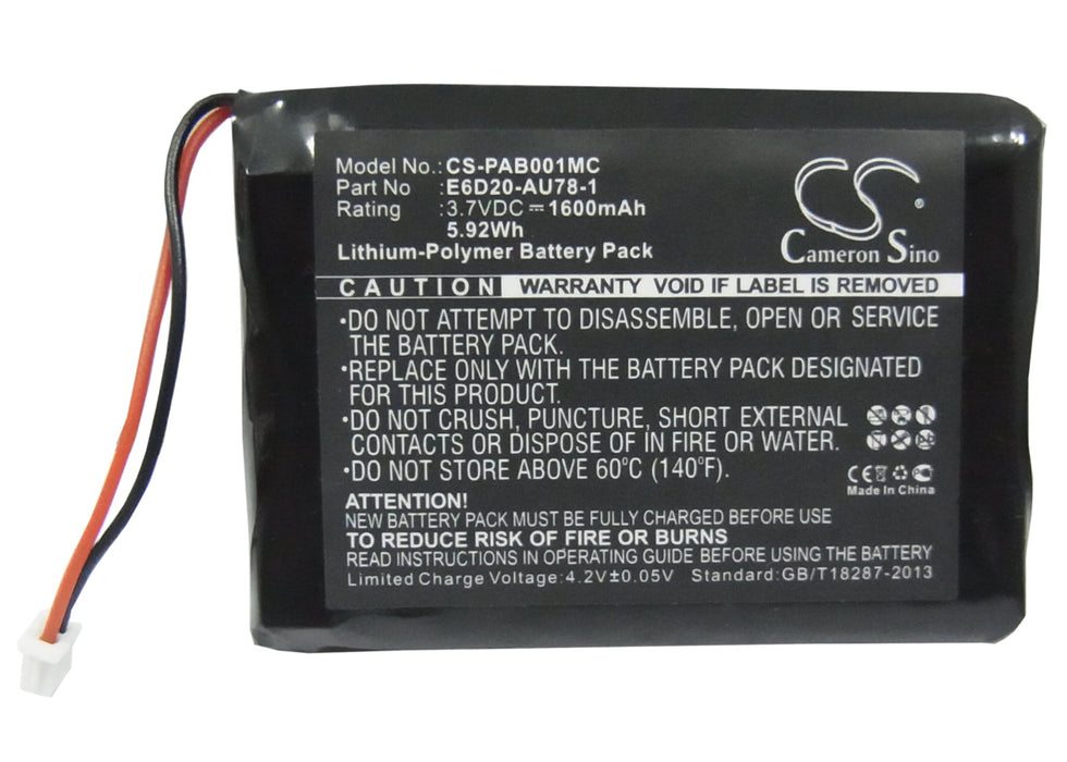 Panasonic Arbitator Body Worn Mics Camera Replacement Battery-5