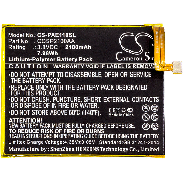 Panasonic Eluga A Eluga S P11 Mobile Phone Replacement Battery-3