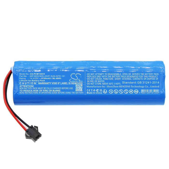 Xiaomi Viomi D800 Viomi S9 Vacuum Replacement Battery