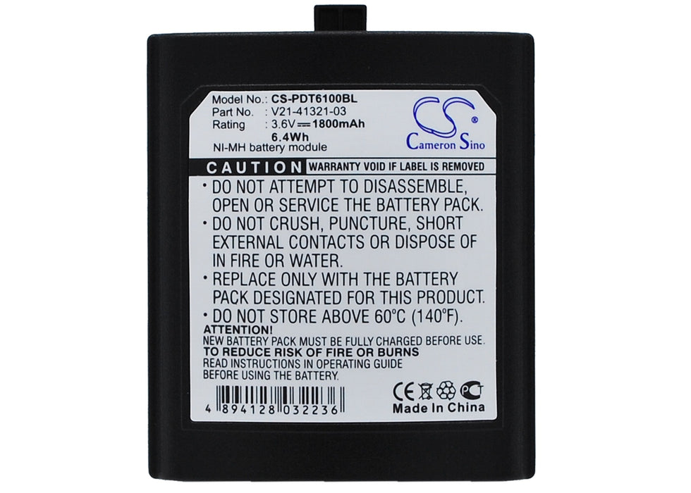 Symbol PDT6100 PDT6110 PDT6140 PDT6142 PDT6146 Replacement Battery-5