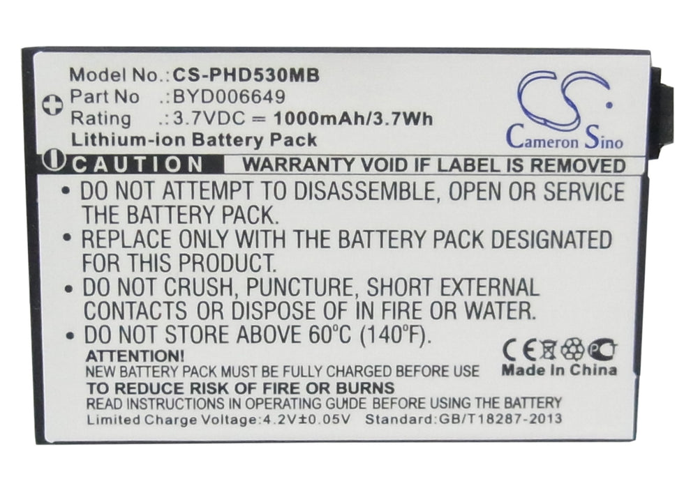 Philips Avent Eco SCD535 DECT Avent SCD530 Avent SCD535 Avent SCD535 00 Avent SCD536 Avent SCD540 Baby Monitor Replacement Battery-5