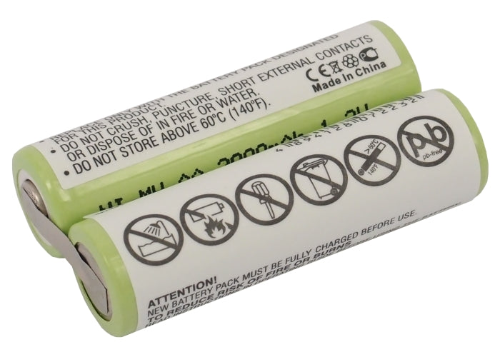 Pack de 2 batteries Téléphone fixe pour PHILIPS D600 PHILIPS  EVERK75X2-13097762 : Les Batteries Du Web
