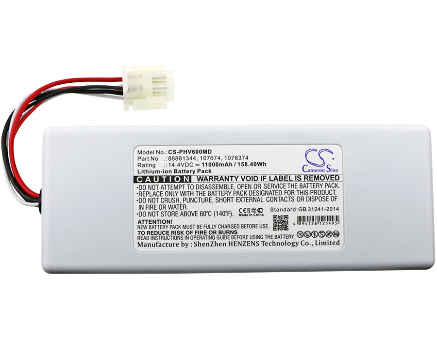 Philips Respirateur V60 Respirateur V60S Respironics V60 Respironics V60S 11000mAh Medical Replacement Battery-3