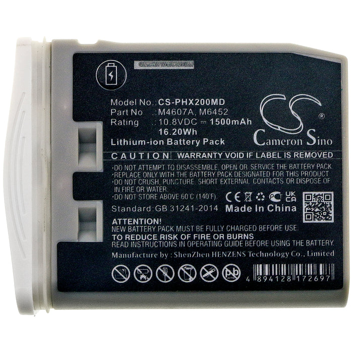 Philips IntelliVue MP2 IntelliVue MP2 M8102A Patient IntelliVue X2 IntelliVue X2 M8002A Patient M M3002A M8102 M8102A Medical Replacement Battery-3