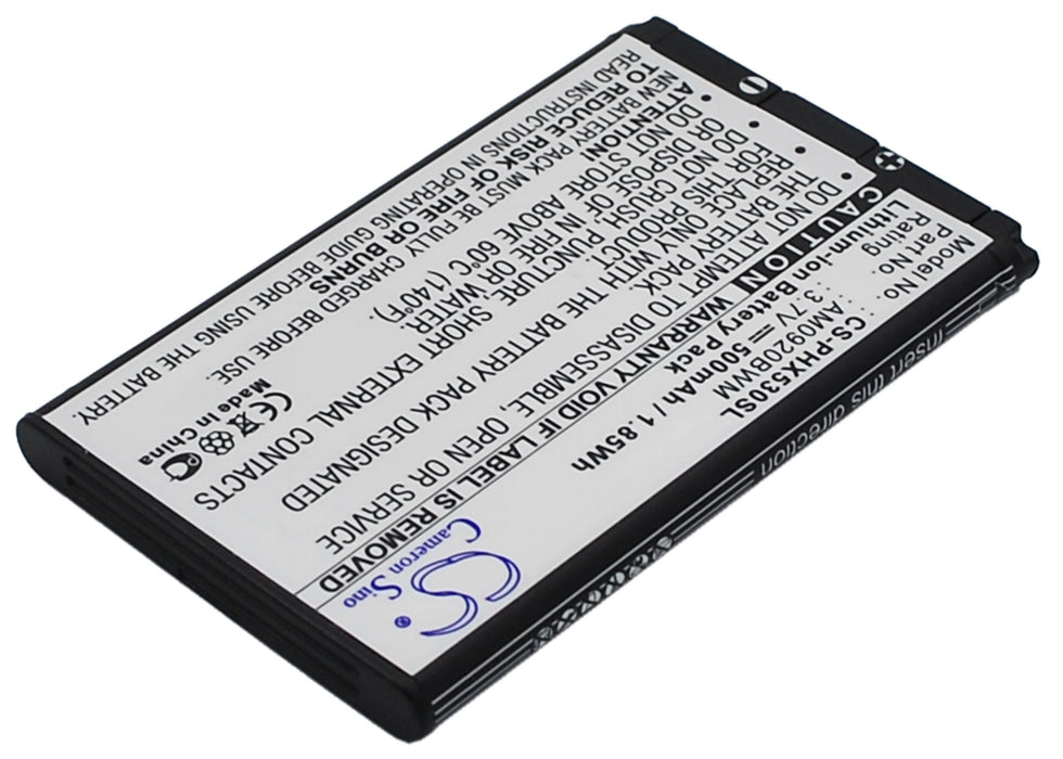 Philips 9@9Q 9A9Q X530 Xenium 9@9Q Xenium 9A9Q Xenium X530 Mobile Phone Replacement Battery-2