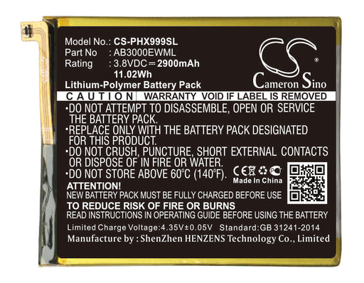 Philips I999 Xenium I999 Replacement Battery-main