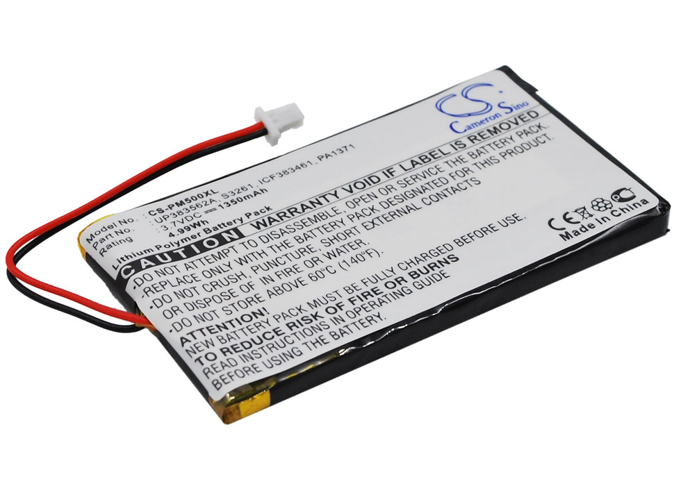 Palm M500 M505 M515 1350mAh PDA Replacement Battery-2