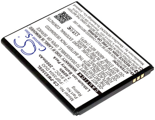 Prestigio Muze C3 PSP3504 DUO Replacement Battery-main