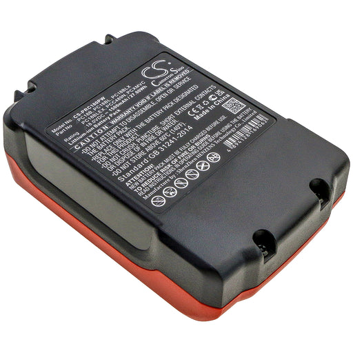 Porter Cable PC1800D PC1800L PC1800RS PC18 1500mAh Replacement Battery-main