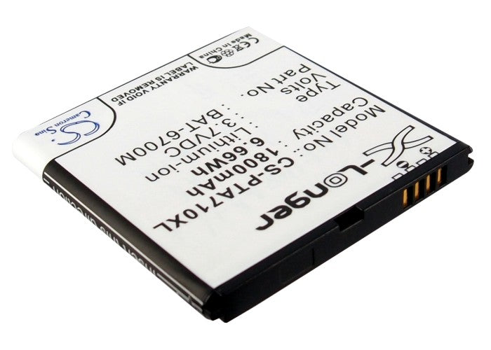 Pantech IM-A710 IM-A710K IM-A730 IM-A730S 1800mAh Mobile Phone Replacement Battery-2